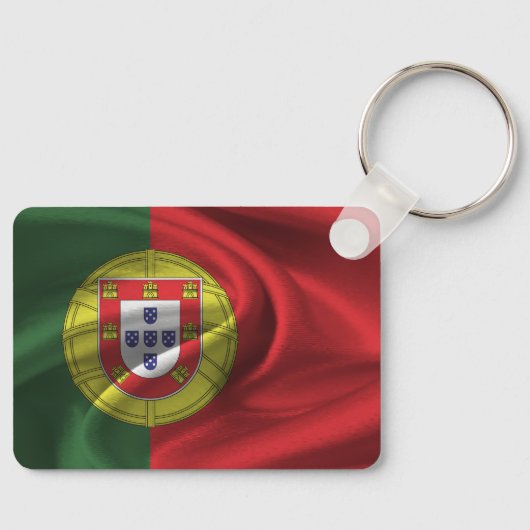 Sleutelhanger met Portugese vlag (Voorkant)