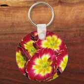 Sleutelhanger met rode gele primrose (Voorkant)