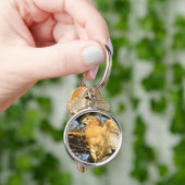 Sleutelhanger met rode schouderklopjes (Hand)