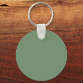 Sleutelhanger met Sage Green Background (Voorkant)