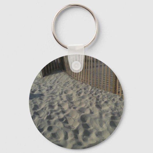 Sleutelhanger met strandzand (Voorkant)