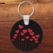 Sleutelhanger met tekst voor Valentijnsdag/liefde (Achterkant)