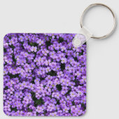 Sleutelhanger met Violet Flowers - Lente (Achterkant)
