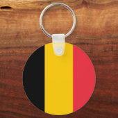 Sleutelhanger met vlag van België (Voorkant)