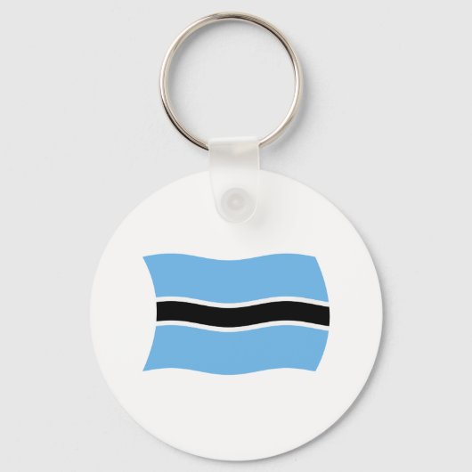 Sleutelhanger met vlag van Botswana (Voorkant)