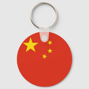 Sleutelhanger met vlag van China