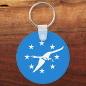 Sleutelhanger met vlag van Corpus Christi, Verenig (Voorkant)