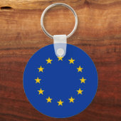 Sleutelhanger met vlag van de Europese Unie (Voorkant)