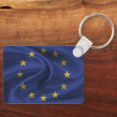 Sleutelhanger met vlag van de Europese Unie (Voorkant)