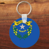 Sleutelhanger met vlag van de staat Neavada (Voorkant)