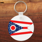 Sleutelhanger met vlag van de staat Ohio (Voorkant)