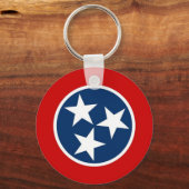 Sleutelhanger met vlag van de Tennessee-staat (Voorkant)