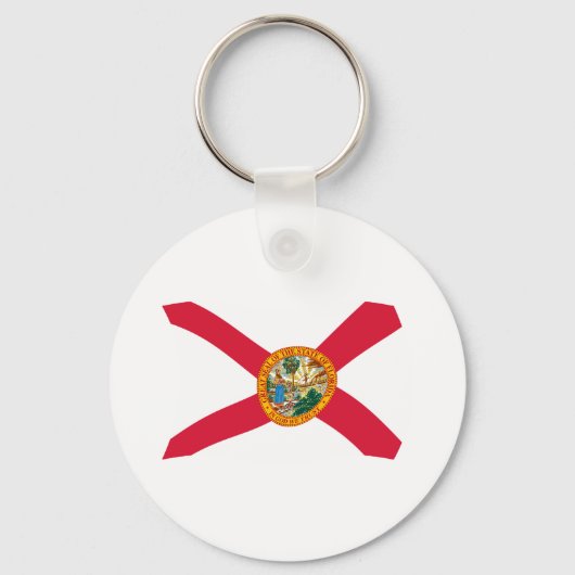 Sleutelhanger met vlag van Florida (Voorkant)