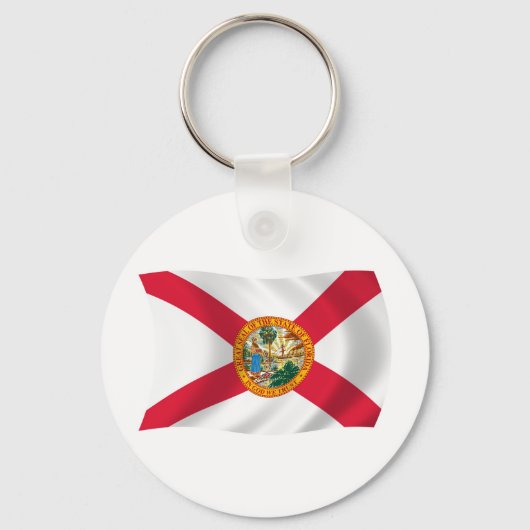 Sleutelhanger met vlag van Florida (Voorkant)