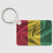 Sleutelhanger met vlag van Guinee (Achterkant)