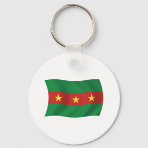 Sleutelhanger met vlag van het Ewe volk
