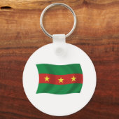 Sleutelhanger met vlag van het Ewe volk (Voorkant)