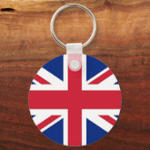 Sleutelhanger met vlag van het Verenigd Koninkrijk (Voorkant)