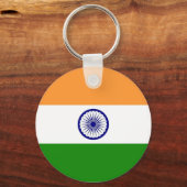 Sleutelhanger met vlag van India (Voorkant)