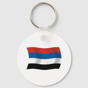Sleutelhanger met vlag van inheemse volken van Col