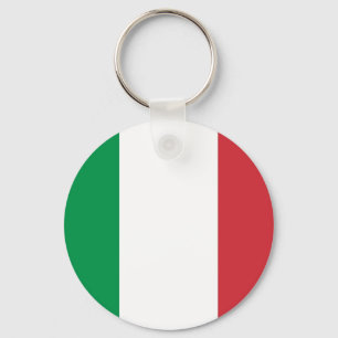 Sleutelhanger met vlag van Italië