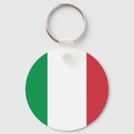 Sleutelhanger met vlag van Italië (Voorkant)