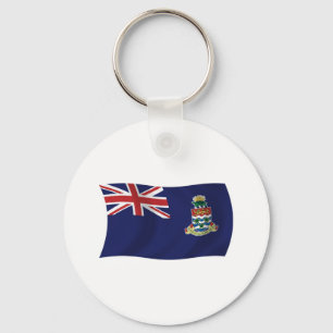 Sleutelhanger met vlag van Kaaimaneilanden