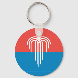 Sleutelhanger met vlag van Kansas City, Missouri