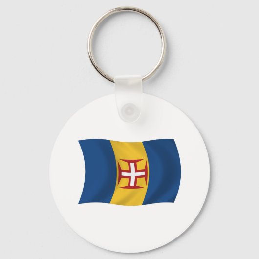 Sleutelhanger met vlag van Madeira (Voorkant)