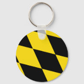 Sleutelhanger met vlag van München, Duitsland (Voorkant)