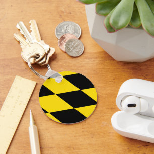 Sleutelhanger met vlag van München, Duitsland