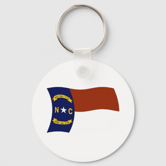 Sleutelhanger met vlag van North Carolina (Voorkant)
