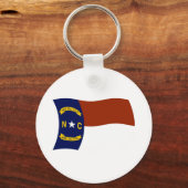 Sleutelhanger met vlag van North Carolina (Voorkant)