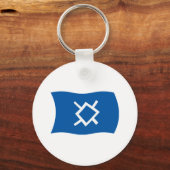 Sleutelhanger met vlag van Northern Cheyenne (Voorkant)