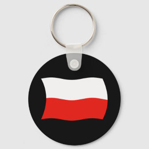 Sleutelhanger met vlag van Polen