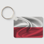 Sleutelhanger met vlag van Polen (Achterkant)