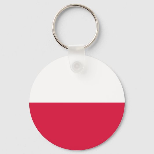 Sleutelhanger met vlag van Polen (Voorkant)