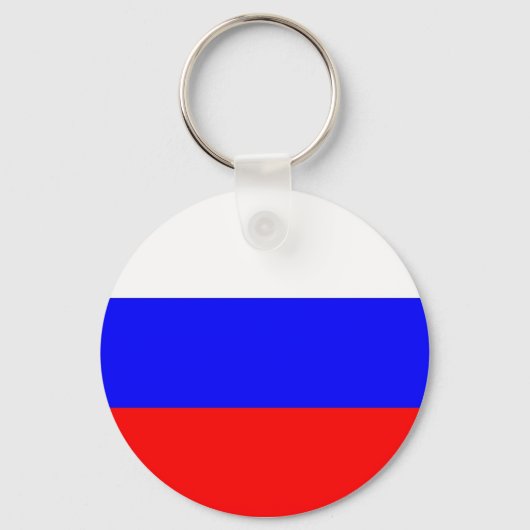 Sleutelhanger met vlag van Rusland (Voorkant)