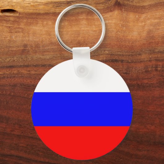 Sleutelhanger met vlag van Rusland (Voorkant)