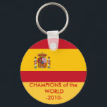 Sleutelhanger met vlag van Spanje<br><div class="desc">Draag een stuk Spanje bij u waar u ook gaat met onze stijlvolle sleutelhanger met de vlag van Spanje! Deze charmante sleutelhanger toont de levendige kleuren en het kenmerkende ontwerp van de Spaanse vlag, waardoor het een geweldig accessoire is voor iedereen die van de Spaanse cultuur houdt. Of u het...</div>