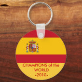 Sleutelhanger met vlag van Spanje (Voorkant)