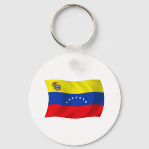 Sleutelhanger met vlag van Venezuela