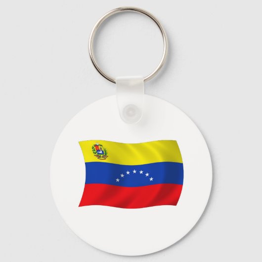 Sleutelhanger met vlag van Venezuela (Voorkant)