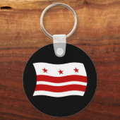 Sleutelhanger met vlag van Washington D.C. (Voorkant)