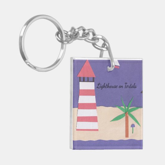 Sleutelhanger met vuursteentje (Voorkant Links)