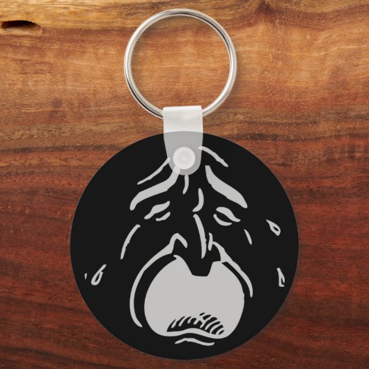 Sleutelhanger met weidegezicht (Voorkant)