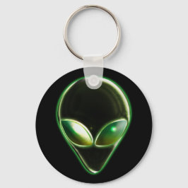 Sleutelhanger Metal Alien Hoofd 04