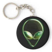 Sleutelhanger Metal Alien Hoofd 04