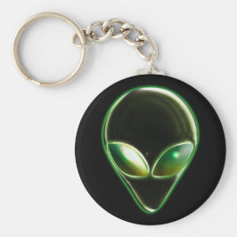 Sleutelhanger Metal Alien Hoofd 04