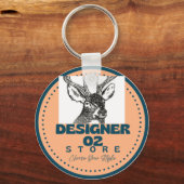 Sleutelhanger Metalen Cirkel (Voorkant)